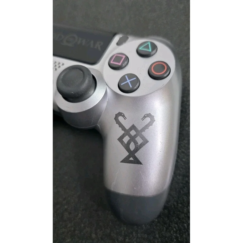 Genuine PS4 Dual Shock‎ PlayStation 4 Controller God of War Gray Silver Working